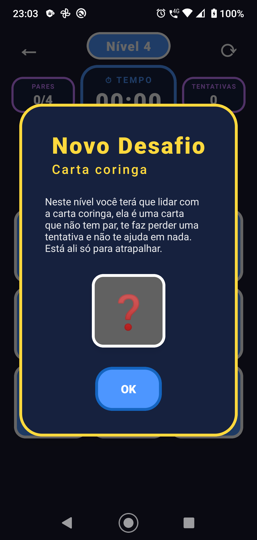 Tutorial – Carta coringa